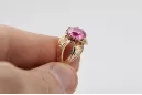 Vintage Jewlery Ring Amethyst Original Vintage 14K Rose Gold vrc135r